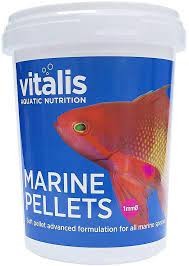 Vitalis Aquatic Nutrition Marine Pellet 1mm 260g-Hurstville Aquarium