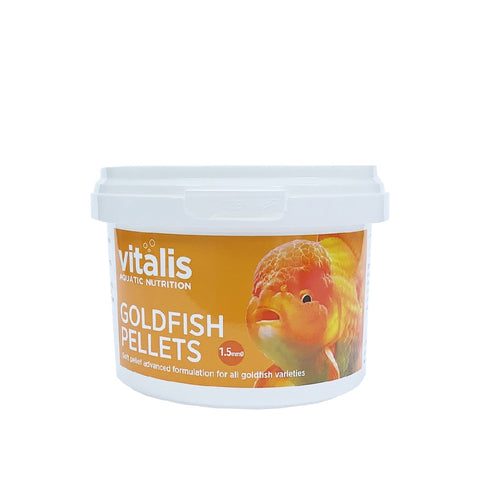 Vitalis Aquatic Nutrition Goldfish Pellets 1.5mm 140g-Hurstville Aquarium