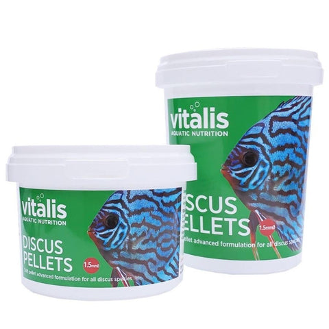 Vitalis Aquatic Nutrition Discus Pellet 1.5mm 140g-Hurstville Aquarium