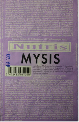 Nutris Mysis 100g-Hurstville Aquarium