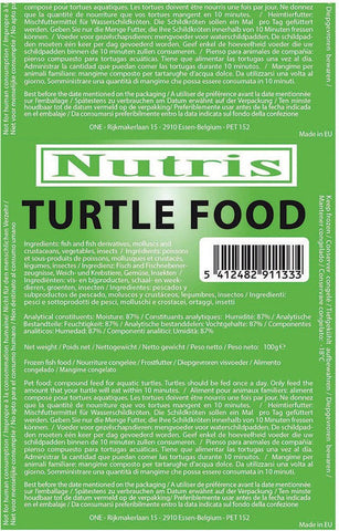 Nutris Turtle Food 100g-Hurstville Aquarium