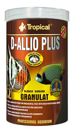 Tropical D-allio Plus Granulat 60g-Hurstville Aquarium