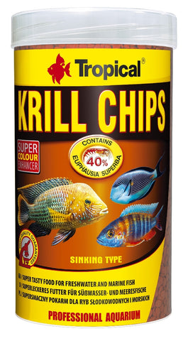 Tropical Krill Chips 500g-Hurstville Aquarium