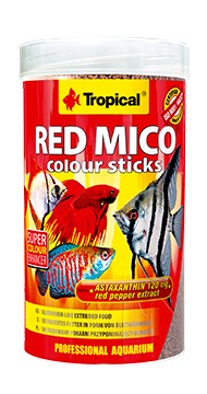 Tropical Red Micro Colour Sticks 32g-Hurstville Aquarium