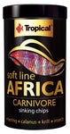 Tropical Softline Africa Carnivore 52g-Hurstville Aquarium