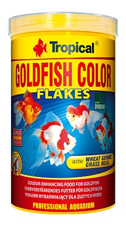 Tropical Goldfish Colour Flakes 200g-Hurstville Aquarium