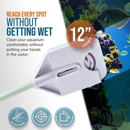 Flipper Platinum Aquarium Algae Scraper Nano