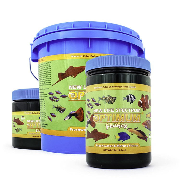 New Life Spectrum Optimum All Purpose Flake 90g-Hurstville Aquarium
