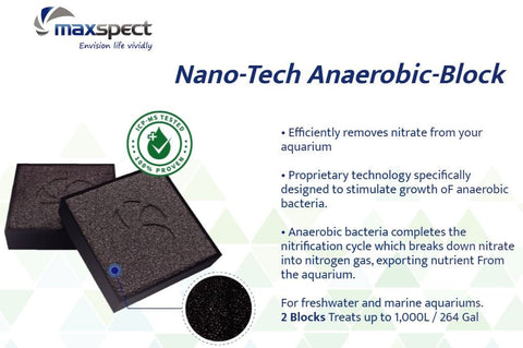 Maxspect Nano Tech Anaerobic Block (2 Pcs)-Hurstville Aquarium