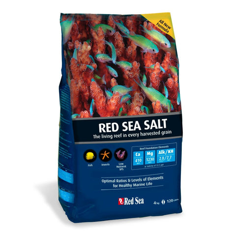 Red Sea Sea Salts 4kg 120ltr Bag-Hurstville Aquarium