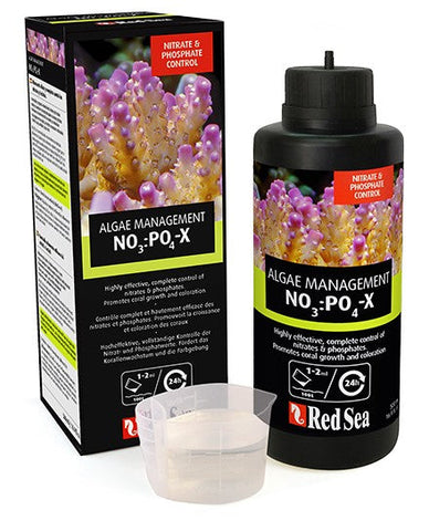 Red Sea Algae Management No3:po4-x (nopox) Nitrate And Phosphate Remover 1l-Hurstville Aquarium