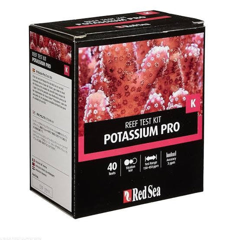 Red Sea Reef Test Kit Potassium Pro 40 Tests-Hurstville Aquarium