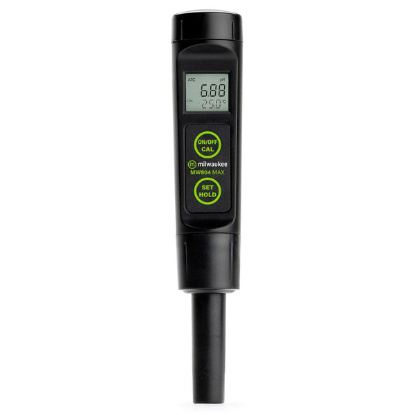Milwaukee Instruments Mw804 Max Waterproof 4-in-1 Ph / Ec / Tds/temp Tester With Replaceable Probe-Hurstville Aquarium