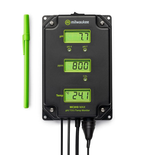 Milwaukee Instruments Mc810 Max Ph/tds/temp Monitor-Hurstville Aquarium
