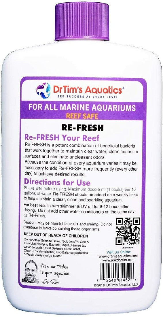 Dr Tim's Refresh Marine 120ml (4oz)-Hurstville Aquarium
