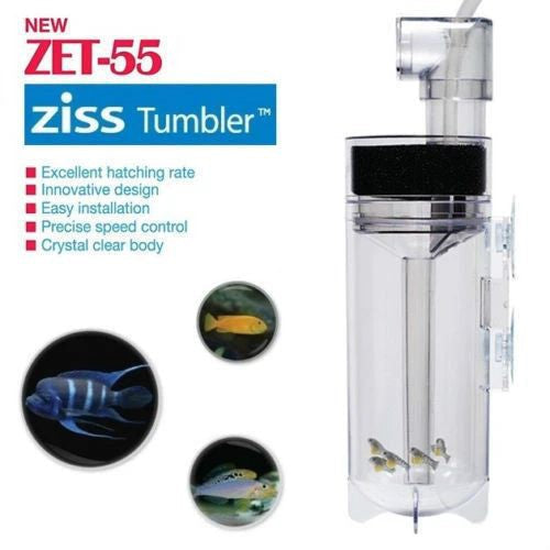 Ziss Aqua Fish & Shrimp Tumbler Zet-55 Egg Tumbler-Hurstville Aquarium