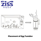 Ziss Aqua Fish & Shrimp Tumbler Small / Short Zet-e55-Hurstville Aquarium