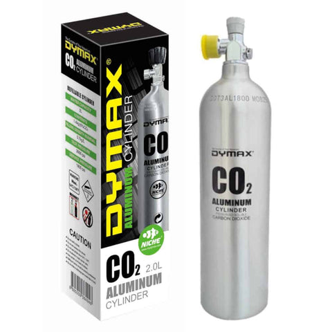 Dymax Co2 Aluminum Cylinder 2l - Empty