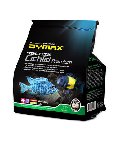 Dymax Cichlid Premium 1.2kg/4l Sinking Pellet