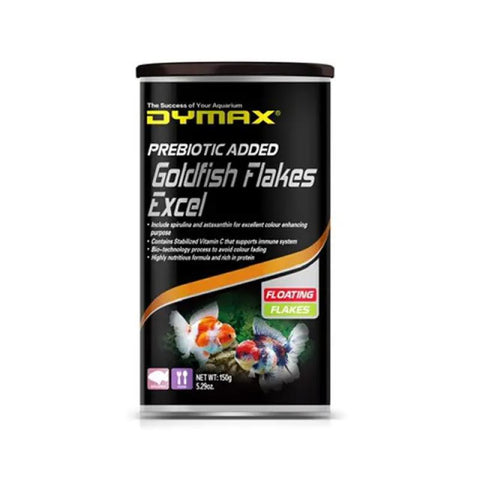 Dymax Goldfish Excel Floating Flakes 150g