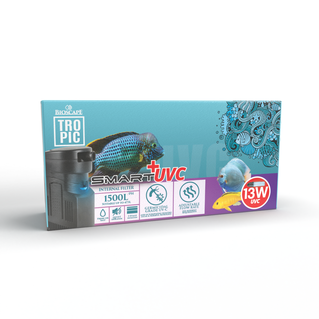 Bioscape Tropic Smart Uvc 13w Internal Filter 400-800lph 