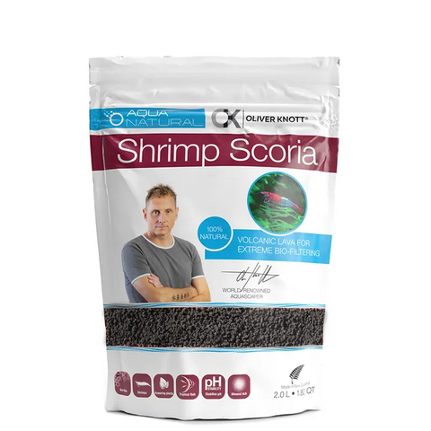 Aqua Natural Ok Shrimp Scoria Black - Substrate - 2l 