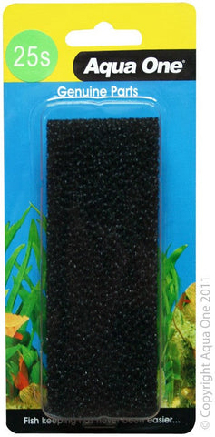 Aqua One Sponge 1pk 25s - Maxi 101f (25025s)-Hurstville Aquarium