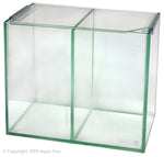 Aqua One Betta Duo Cube Glass W/lid 24x12x20cm H (53358)-Hurstville Aquarium