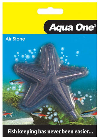 Aqua One Airstone Star Fish Medium 8.5cm X 8.5cm (10352)-Hurstville Aquarium