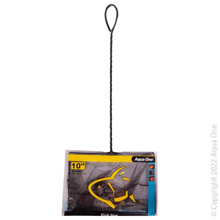 Aqua One Coarse Long Handle Fish Net 10 Aqua One Coarse Long Handle Fish Net 10