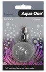 Aqua One Air Stone Ceramic 50mm (10151)-Hurstville Aquarium