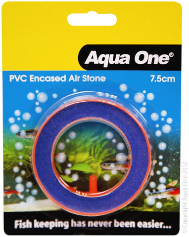 Aqua One Airstone Pvc Encased Beauty Round 7.5cm (10149)-Hurstville Aquarium