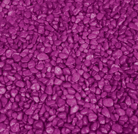 Aqua One Decorative Gravel 1kg Purple (10282p)-Hurstville Aquarium