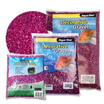 Aqua One Decorative Gravel 2kg Purple (10283p)-Hurstville Aquarium