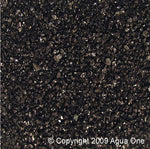 Aqua One Decorative Gravel 1kg Black Silica 1mm (10287)