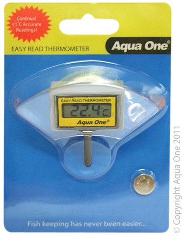 Aqua One Easy Read Thermometer (10297)-Hurstville Aquarium
