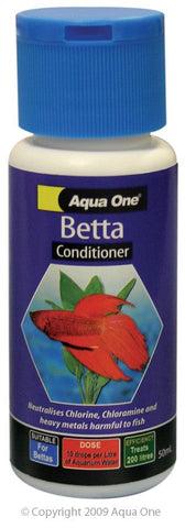 Aqua One Betta Conditioner 50ml (11571)-Hurstville Aquarium