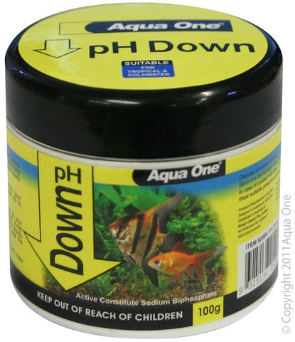 Aqua One Ph Down 100g (92084)-Hurstville Aquarium