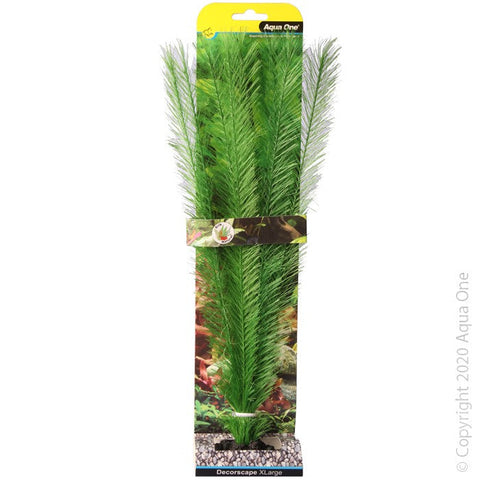 Aqua One Silk Plant Milfoil Green Xlarge 40cm (24157)-Hurstville Aquarium