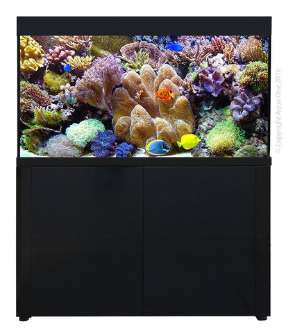 Aqua One Aqua Reef 400 S2 Black (53439bk)-Hurstville Aquarium
