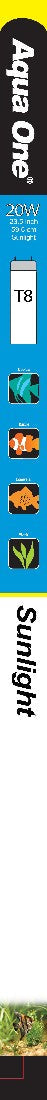 Aqua One T8 Tube Sunlight 20w (53103)-Hurstville Aquarium