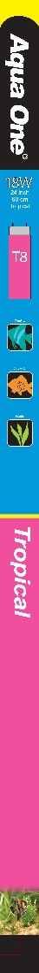 Aqua One T8 Tube Tropical 18w (53114)-Hurstville Aquarium