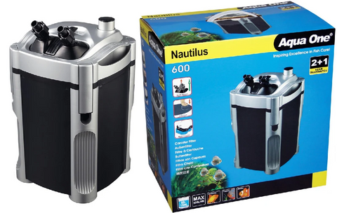 Aqua One Nautilus 600 Canister Filter 600lh Hose D12/16