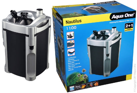 Aqua One Nautilus 1100 Canister Filter (94113)-Hurstville Aquarium