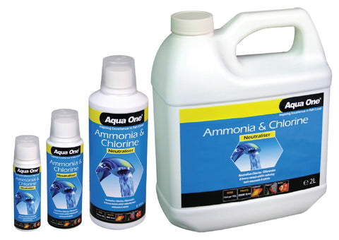 Aqua One Ammonia Remover Chlorine Neutraliser 250ml Treatment