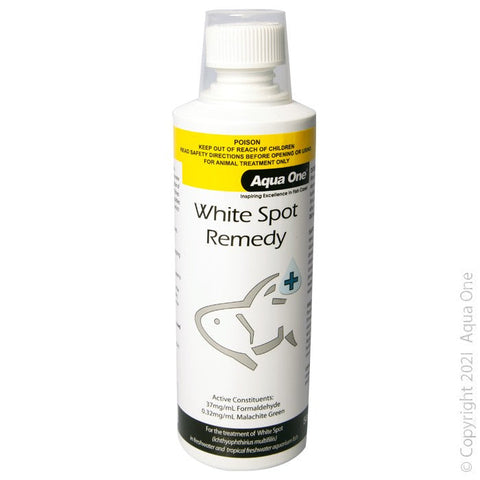 Aqua One Treatment White Spot Remedy 500ml (92114)-Hurstville Aquarium