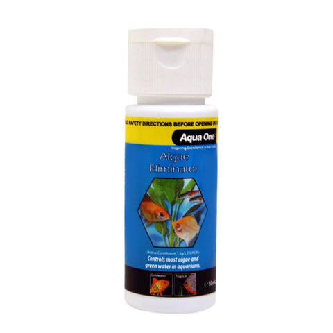 Aqua One Algae Eliminator 50ml Treatment (92141)-Hurstville Aquarium