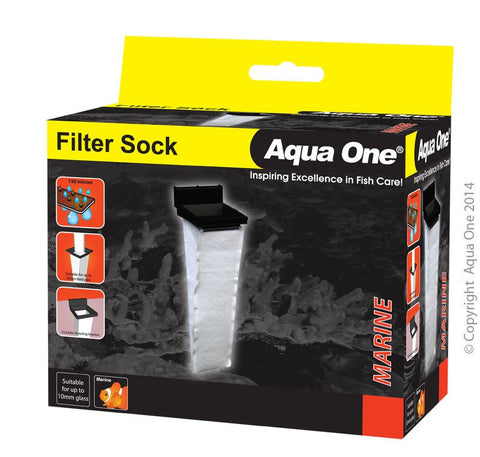Aqua One Filter Sock And Holder (suits Up To 10mm Glass) (50102)-Hurstville Aquarium