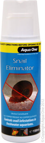 Aqua One Snail Eliminator 150ml Treatment (92242)-Hurstville Aquarium