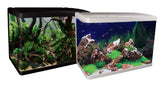 Aqua One Lifestyle 76 Complete Glass Aquarium 60cm 76l Gloss Black-Hurstville Aquarium